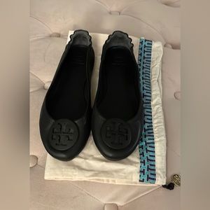 Tory Burch Minnie Travel Ballet Flats, Leather